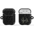 Monogram Personalized Dark Leopard AirPods Case
